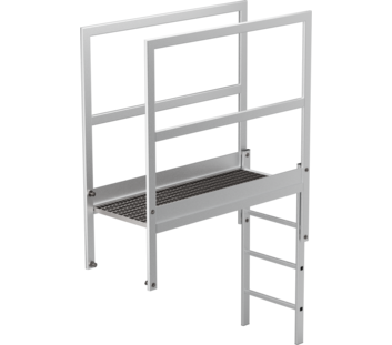 Passerelle pr acrotère alu anod., longueur 1400mm | © MUNK GmbH