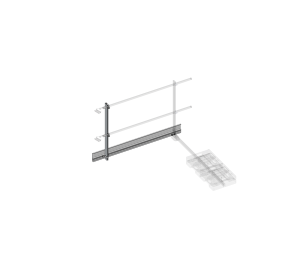 Skirting board for exit railing | © MUNK GmbH