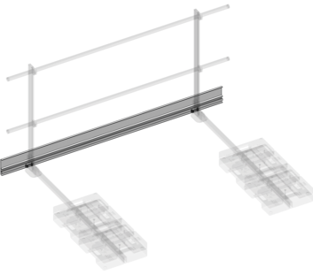 Skirting board for exit railing | © MUNK GmbH