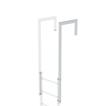 Exit side-rail angled bright alu. L=1600mm | © MUNK GmbH