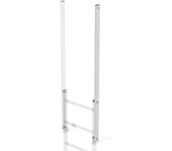 Ausstiegsholm gerade - Alu-blank, Länge 1.600mm  | © MUNK GmbH Ausstiegsholm gerade - Alu-blank, Länge 1.600mm ,  | © MUNK GmbH