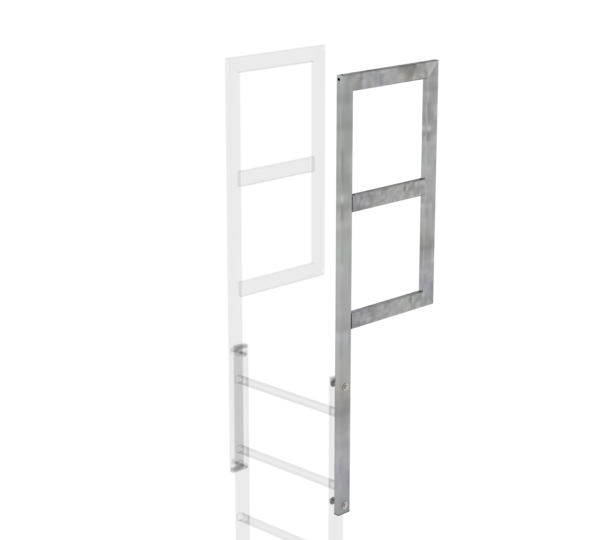 Ausstiegsholm mit Geländeransatz Edelstahl 1600 mm  | © MUNK GmbH Ausst.-Holm m. Geländeransatz Edelstahl 1600 mm | © MUNK GmbH