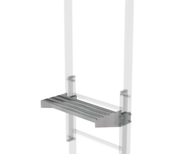 Exit step galvanised steel 520 x 250mm | © MUNK GmbH