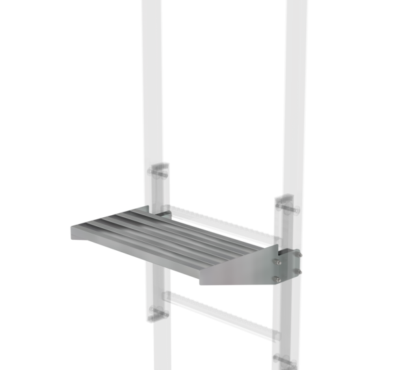 Roof parapet bridge st. steel length 1600mm  | © MUNK GmbH