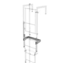 Exit step galvanised steel 620 x 200mm | © MUNK GmbH