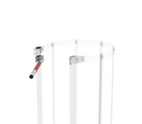 Barre de sécurité vissable sur montant d’échelle | © MUNK GmbH