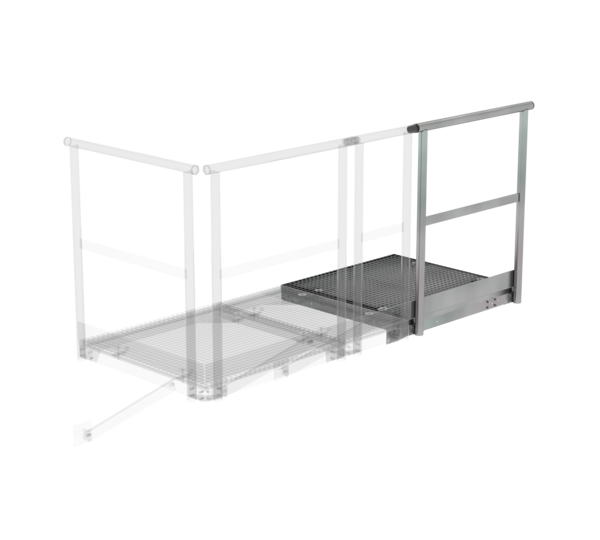 Erweiterungspodest 1000x1000mm | © MUNK GmbH