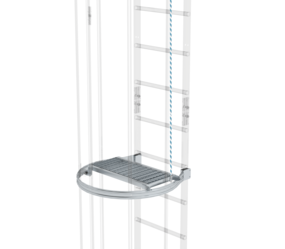 Plate-forme intermédiaire, rabattable alu brut | © MUNK GmbH PF intermédiaire, rabattable alu brut | © MUNK GmbH