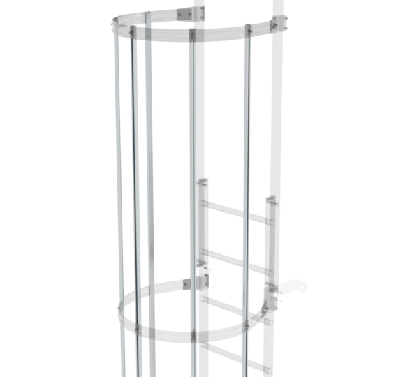 Rückenschutzstrebe 3000 mm lang Aluminium blank | © MUNK GmbH