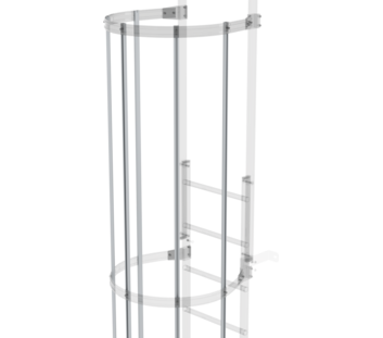 Rückenschutzstrebe 3000 mm Aluminium eloxiert | © MUNK GmbH Rückenschutzstrebe 3000 mm Aluminium eloxiert,  | © MUNK GmbH