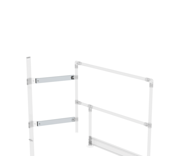 Verlängerung Distanzstück Montagesatz 60x25mm | © MUNK GmbH