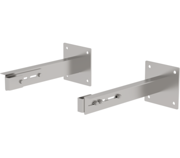 Sonderwandhalter starr, Edelstahl 500-600mm | © MUNK GmbH Sonderwandhalter starr, Edelstahl 500-600mm,  | © MUNK GmbH