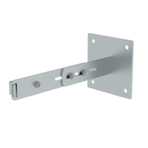 Wall anch. adj. w.clamp,275-375mm adj range | © MUNK GmbH