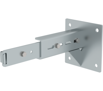 AttMur galv iso therm. tot., plage régl. 375-500mm  | © MUNK GmbH