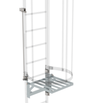 Access lock, rotating, galv. steel | © MUNK GmbH