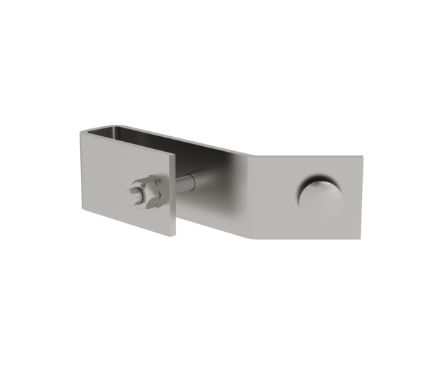 Schienenbefestigung für Leiterholm 50x20mm V4A | © MUNK GmbH