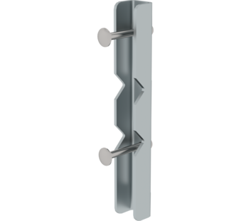 Schienenbefestigung für Steigbügel Stahl verzinkt | © MUNK GmbH Schienenbefestigung für Steigbügel Stahl verzinkt | © MUNK GmbH