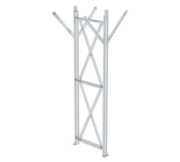 Stützt. PF-H. 2500-3000mm, Bauk.-Sys. Laufstegan. | © MUNK GmbH