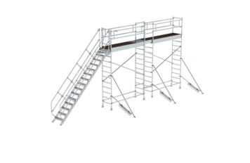 Modular de-icing scaffold, stationary | © MUNK GmbH