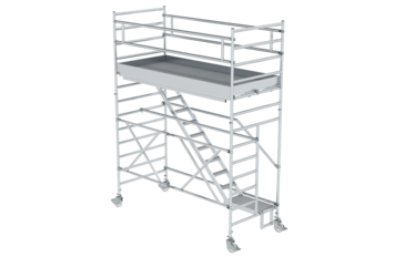 De-icing scaff. system, mobile pf. height 2.80 m | © MUNK GmbH