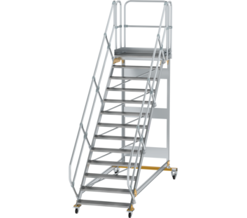 Platform stairs 45° mobile st. wid. 1,000 mm, 13st | © MUNK GmbH