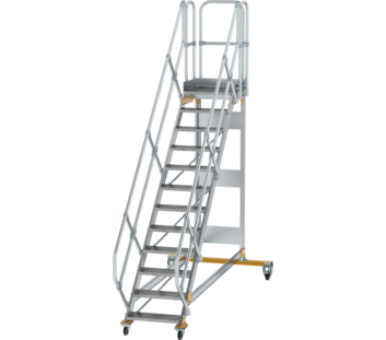 Platform stairs 45° mobile st. width 600 mm, 12 st | © MUNK GmbH