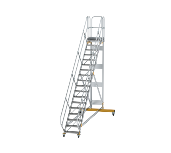 Platform stairs 45° mobile st. width 600 mm, 18 st | © MUNK GmbH