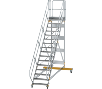 Esc. p-f 45° mobile, larg. marche 800 mm, 16 mar. | © MUNK GmbH