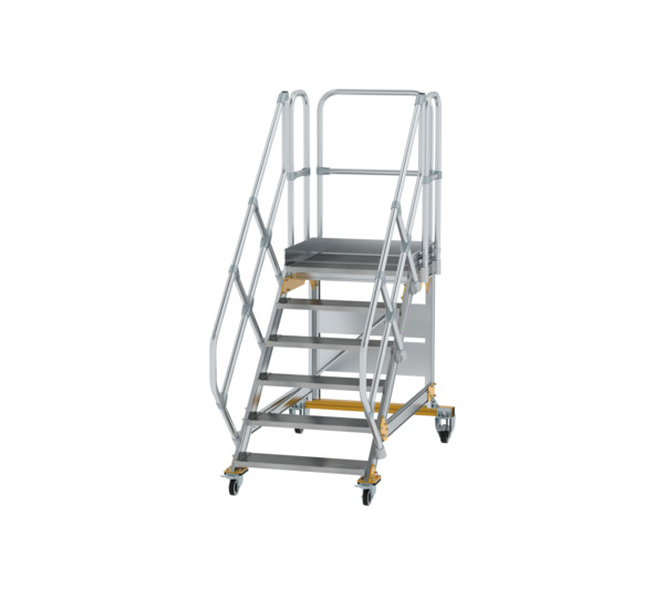 Platform stairs 45° mobile st. width 800 mm, 6 st | © MUNK GmbH