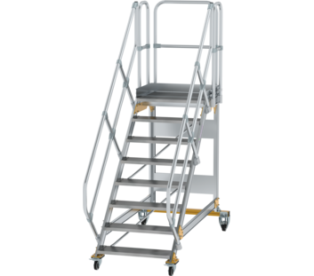 Platform stairs 45° mobile st. width 800 mm, 8 st | © MUNK GmbH