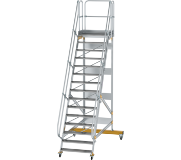 Platform stairs 60° mobile st. wid. 1,000 mm, 15st | © MUNK GmbH