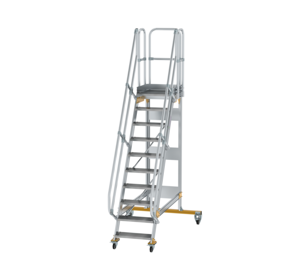 Platform stairs 60° mobile step width 600 mm, 10 steps | © MUNK GmbH Platform stairs 60° mobile st. width 600 mm, 10 st | © MUNK GmbH