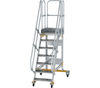 Platform stairs 60° mobile st. width 600 mm, 7 st | © MUNK GmbH