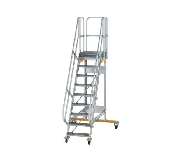 Plattformtreppe 60° fahrbar St.br. 600 mm, 9 St. | © MUNK GmbH