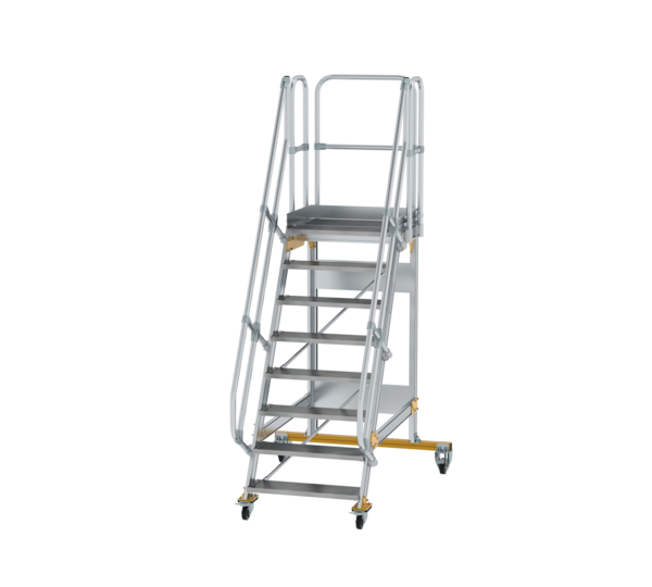 Plattformtreppe 60° fahrbar St.br. 800 mm, 8 St. | © MUNK GmbH