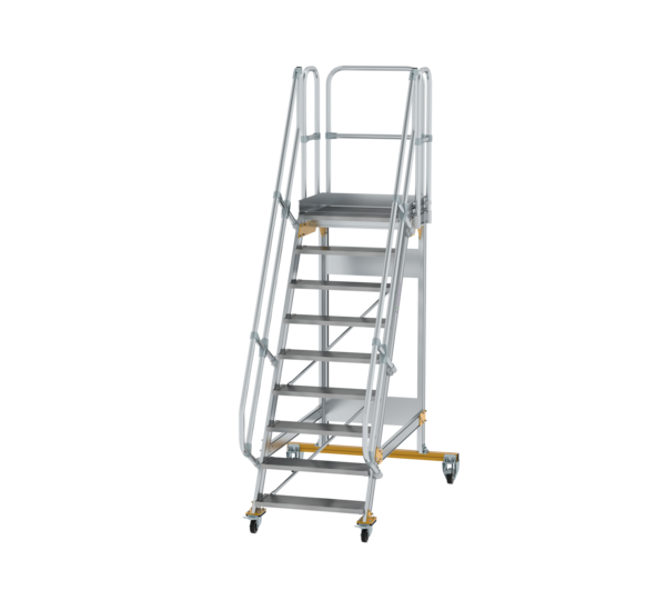 Plattformtreppe 60° fahrbar St.br. 800 mm, 9 St. | © MUNK GmbH