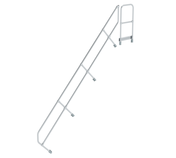 Treppe m. PF 45° 2. Handlauf für 14 St., 45° | © MUNK GmbH