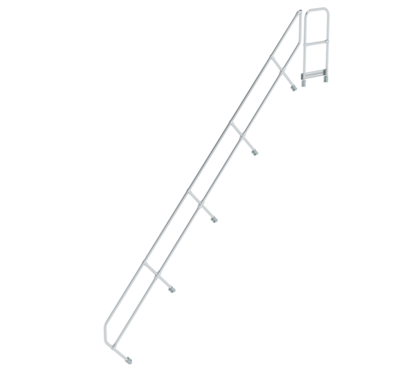 Treppe m. PF 45° 2. Handlauf für 18 St., 45° | © MUNK GmbH