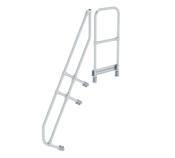 Treppe m. PF 60° 2. Handlauf für 6 St., 60° | © MUNK GmbH