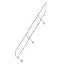 Second handrail for stairs 45°, 10 steps | © MUNK GmbH