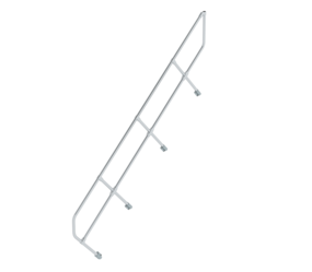 Zweiter Handlauf für Treppe 45° , 11 Stufen | © MUNK GmbH