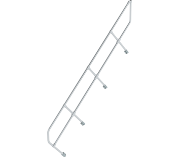 Deuxième main courante pour escalier 45°, 11 marches | © MUNK GmbH Deuxième main courante pr escalier 45°, 11 marches | © MUNK GmbH