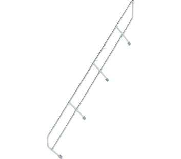 Second handrail for stairs 45°, 14 steps | © MUNK GmbH