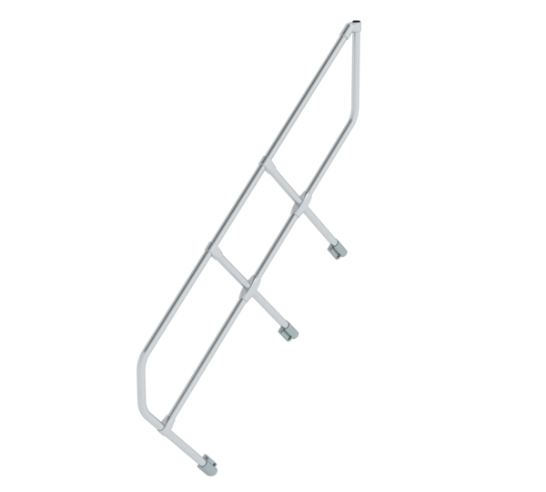 Zweiter Handlauf für Treppe 45° , 6 Stufen | © MUNK GmbH