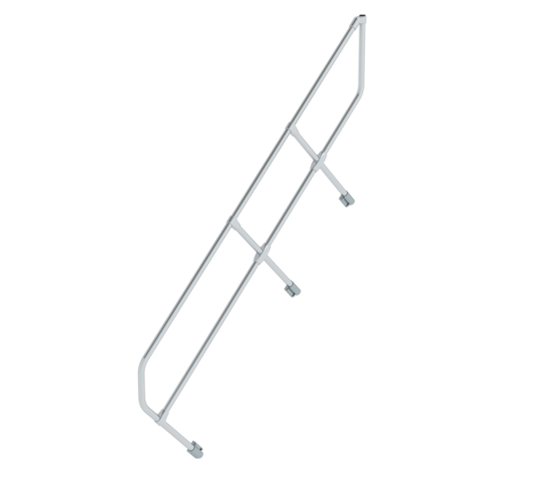 Zweiter Handlauf für Treppe 45° , 8 Stufen | © MUNK GmbH