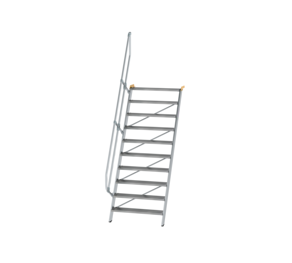 Treppe 60° St.br. 1000 mm, 10 St., Alu ger. | © MUNK GmbH