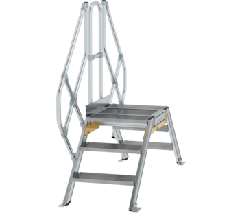 Saut de loups 45°, largeur mar. 600mm, 3 marches | © MUNK GmbH