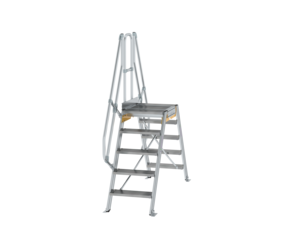 Saut de loup 60°, largeur marches 600mm, 5 marches | © MUNK GmbH