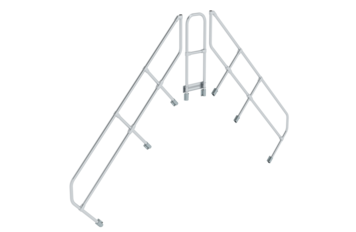 Überstiege 45° 2. Handlauf für 8 St., Neigung 45° | © MUNK GmbH