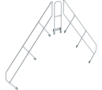 Überstiege 45° 2. Handlauf für 9 St., Neigung 45° | © MUNK GmbH